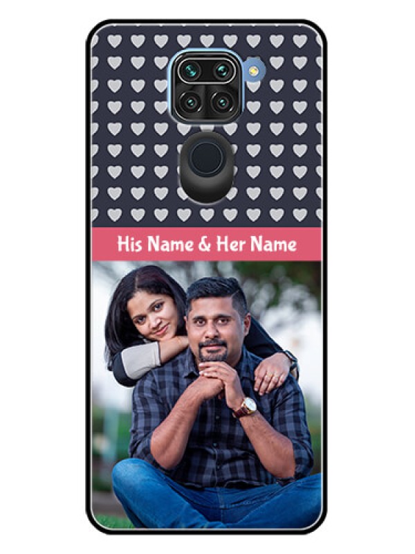 Custom Redmi Note 9 Custom Metal Phone CaseLove Symbols Design