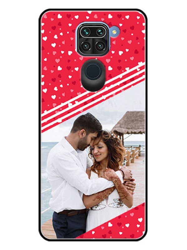 Custom Redmi Note 9 Custom Metal Phone CaseValentines Gift Design