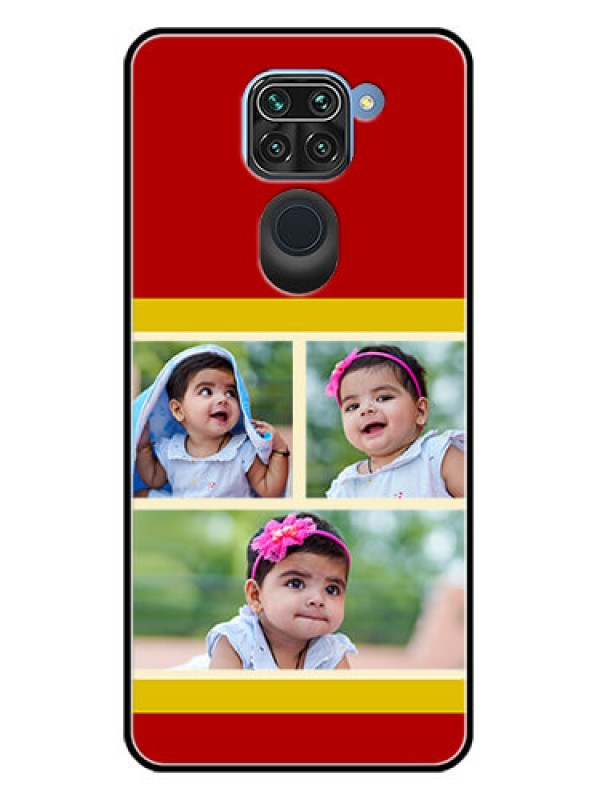 Custom Redmi Note 9 Custom Metal Phone CaseMultiple Pic Upload Design