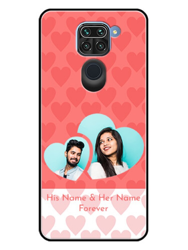 Custom Redmi Note 9 Custom Metal Phone CaseCouple Pic Upload Design