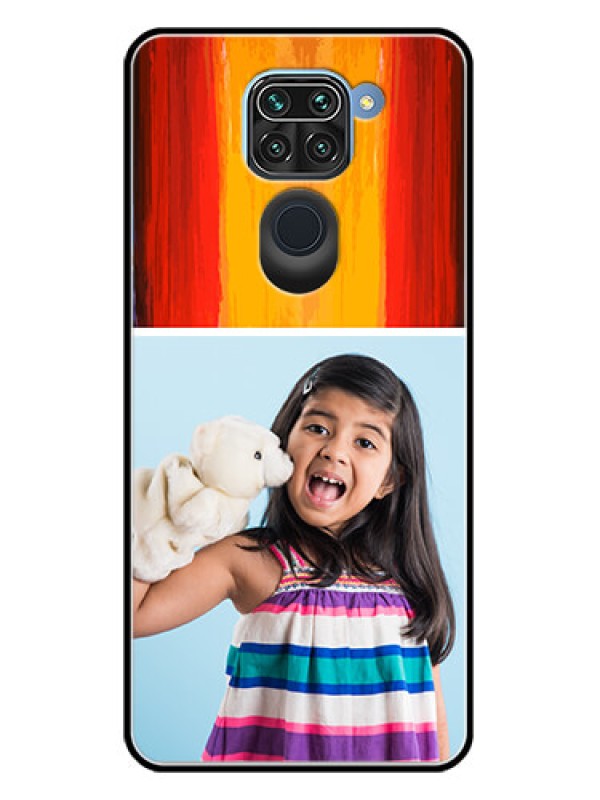 Custom Redmi Note 9 Custom Metal Phone CaseMulti Color Design