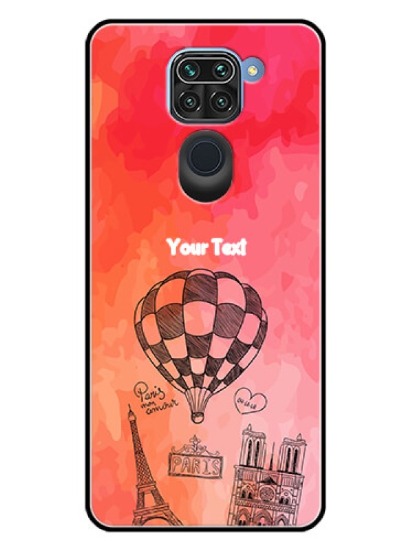 Custom Redmi Note 9 Custom Metal Phone CaseParis Theme Design