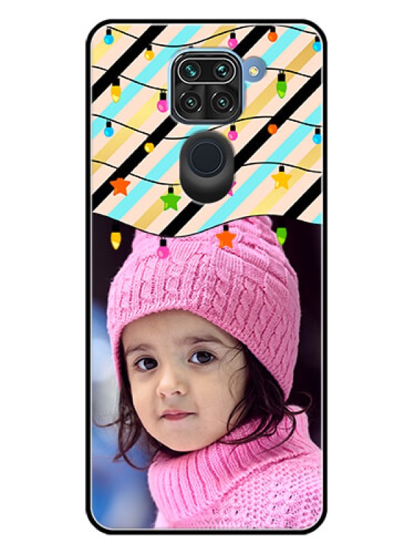 Custom Redmi Note 9 Custom Metal Phone CaseLights Hanging Design