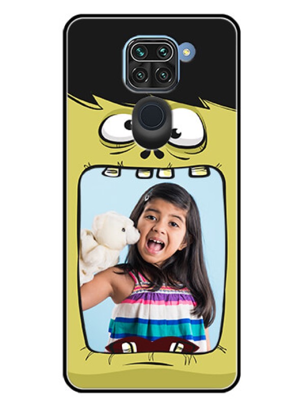 Custom Redmi Note 9 Custom Metal Phone CaseCartoon Monster Back Case Design