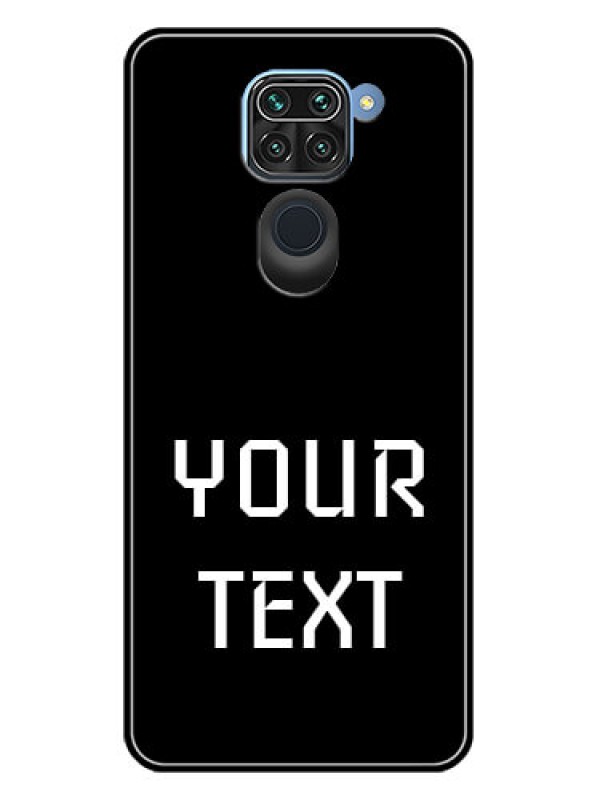 Custom Redmi Note 9 Custom Metal Phone CaseYour Name Design