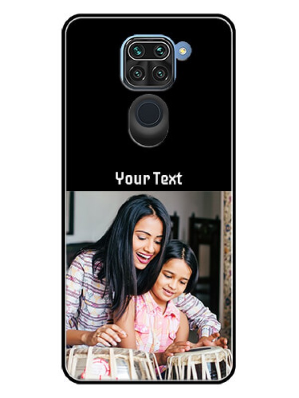 Custom Redmi Note 9 Custom Metal Phone CasePhoto With Name Design