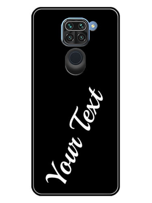 Custom Redmi Note 9 Custom Metal Phone CaseWith Your Name Design