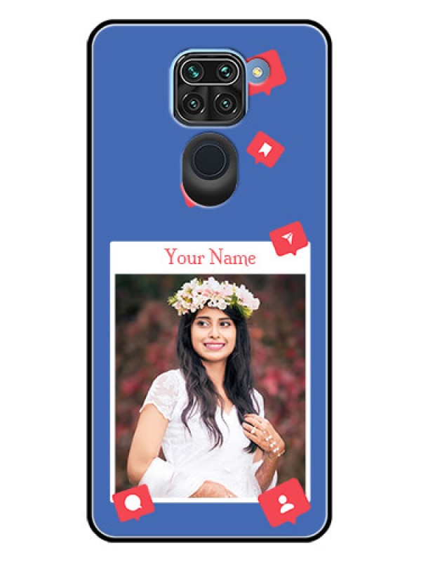 Custom Redmi Note 9 Custom Metal Phone CaseLike Share And Comment Design