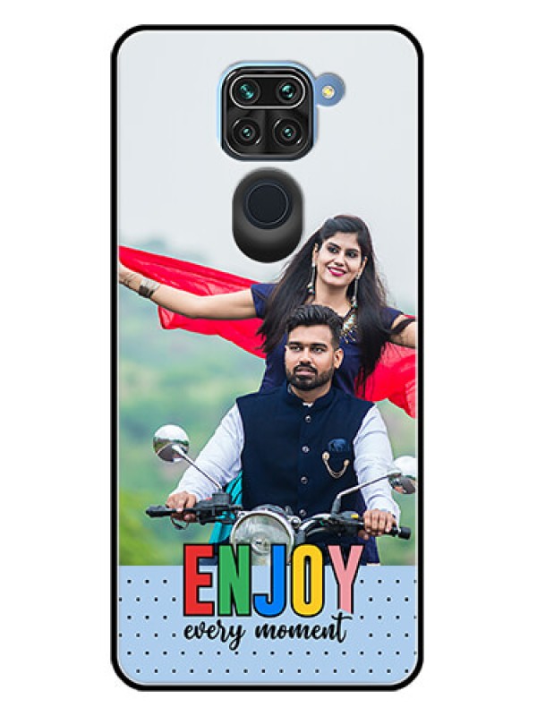 Custom Redmi Note 9 Custom Metal Phone CaseEnjoy Every Moment Design