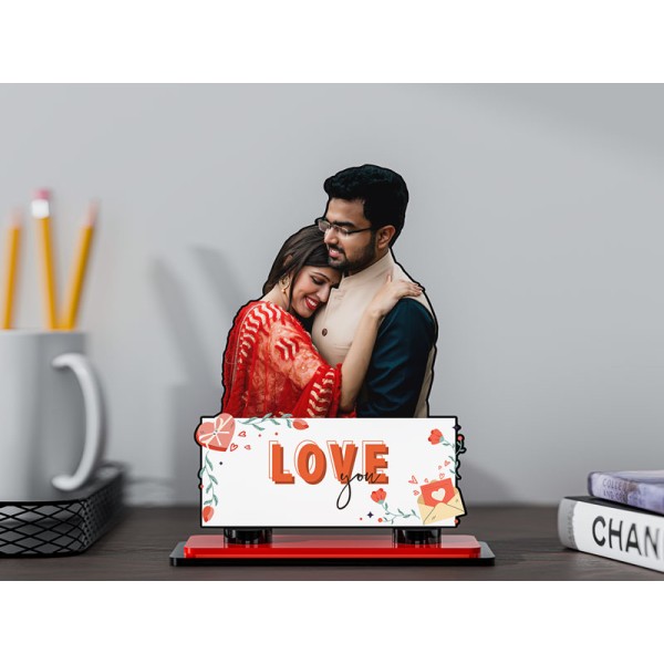 Love You Miniature Photo Stand Design
