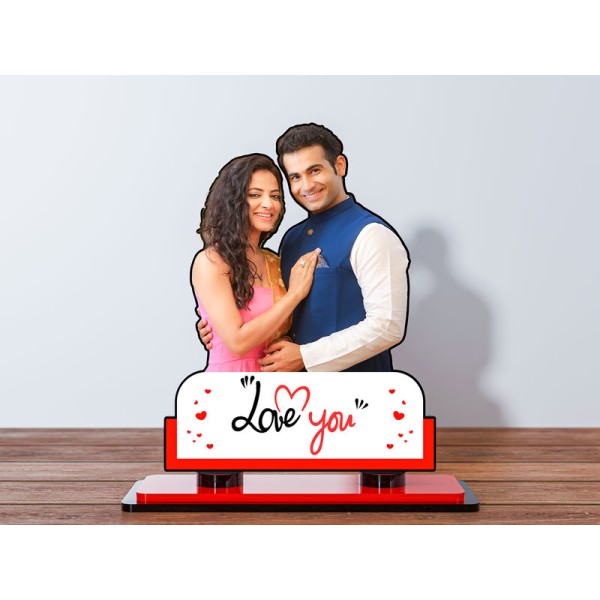 Romantic Couple Miniature Photo Stand Design