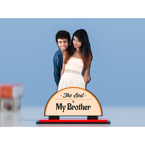 The Best is My Brother Miniature Photo Stand Design