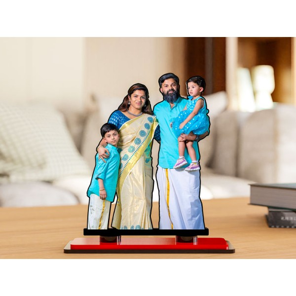 Sweet Family Miniature Photo Stand Design