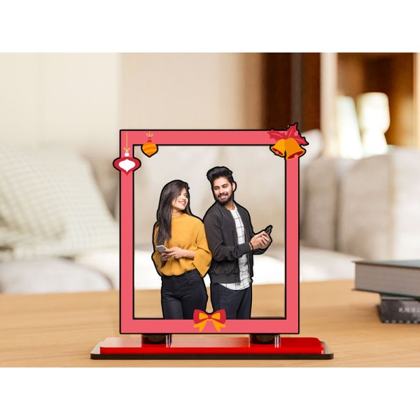 Gift Wrap Styled Miniature Photo Stand Design