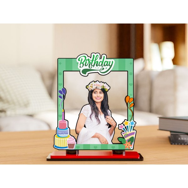 Birthday Miniature Photo Stand Design