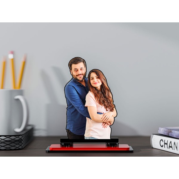 Couple Miniature Photo Stand Design