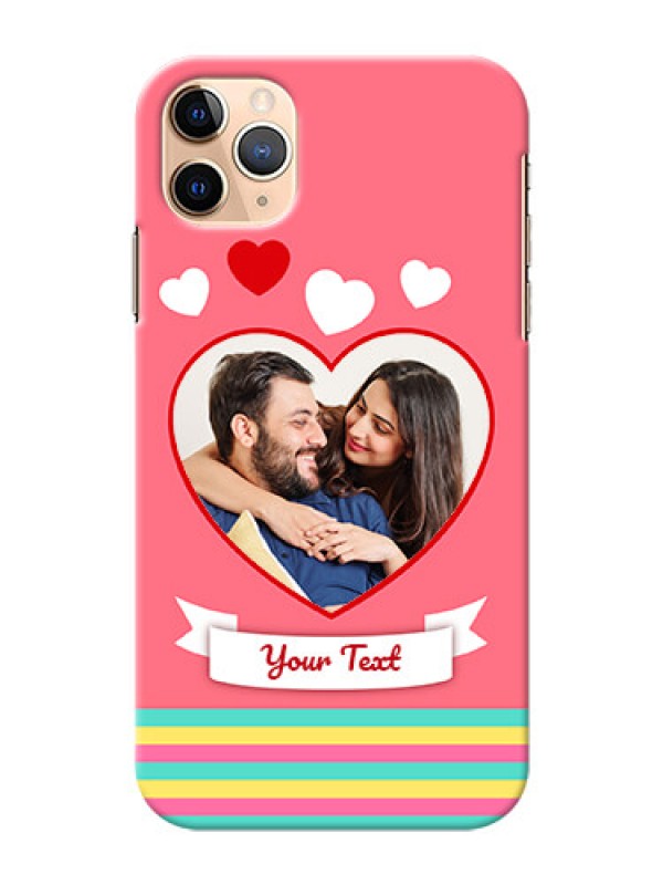 Custom Iphone 11 Pro Max Personalised mobile covers: Love Doodle Design