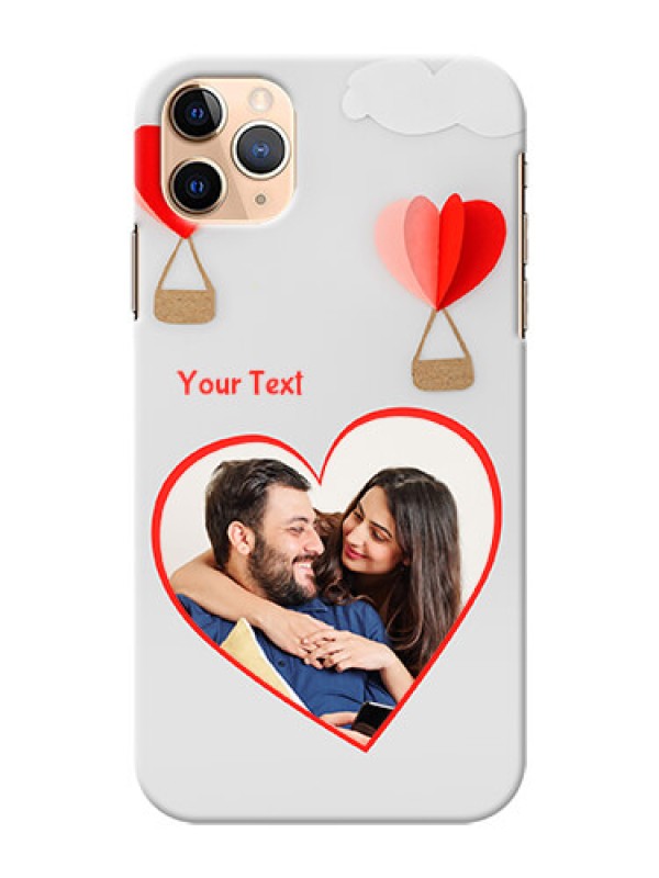Custom Iphone 11 Pro Max Phone Covers: Parachute Love Design