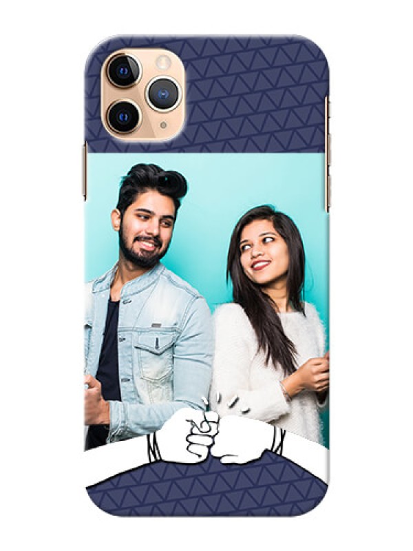 Custom Iphone 11 Pro Max Mobile Covers Online with Best Friends Design  