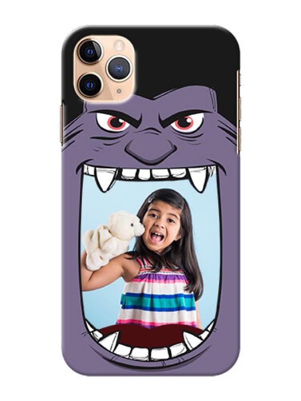 Custom Iphone 11 Pro Max Personalised Phone Covers: Angry Monster Design