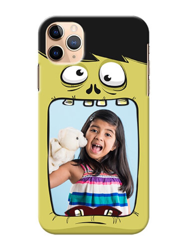 Custom Iphone 11 Pro Max Mobile Covers: Cartoon monster back case Design