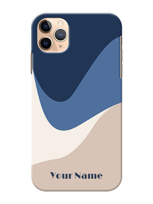 Custom iPhone 11 Pro Max Back Covers: Abstract Drip Art Design