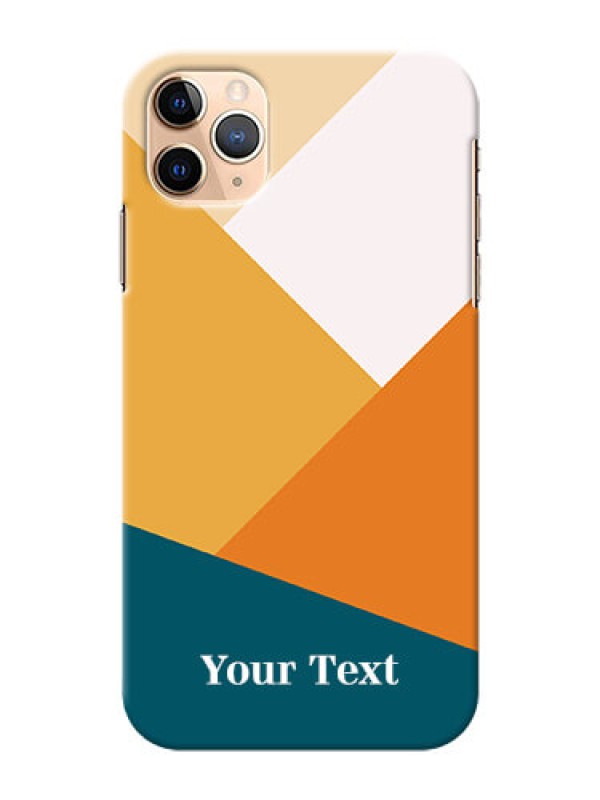 Custom iPhone 11 Pro Max Custom Phone Cases: Stacked Multi-colour Design