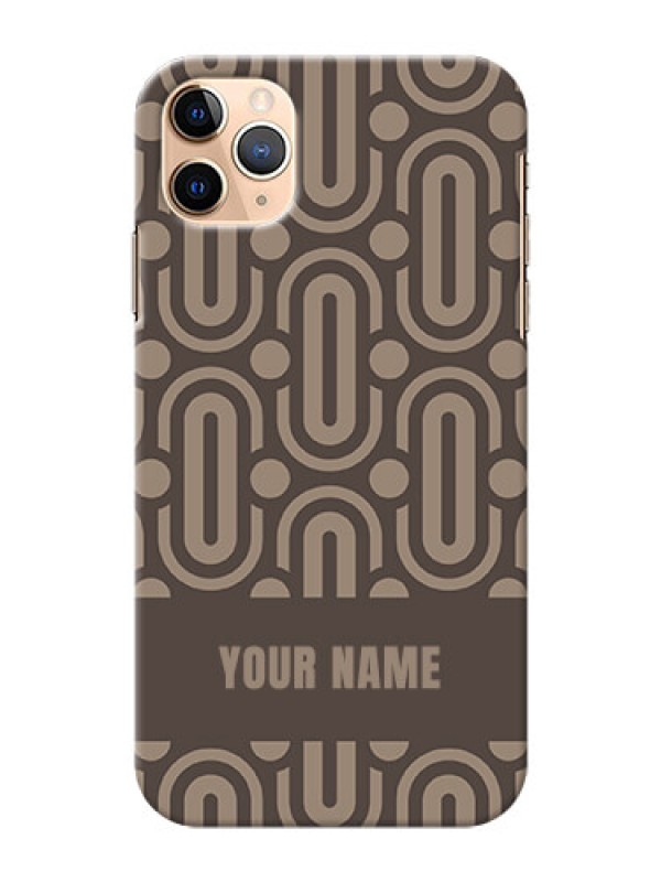 Custom iPhone 11 Pro Max Custom Phone Covers: Captivating Zero Pattern Design