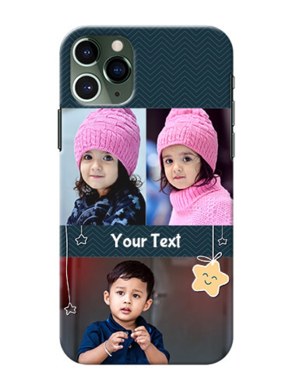 Custom Iphone 11 Pro Mobile Back Covers Online: Hanging Stars Design