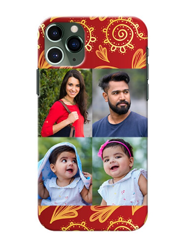 Custom Iphone 11 Pro Mobile Phone Cases: 4 Image Traditional Design