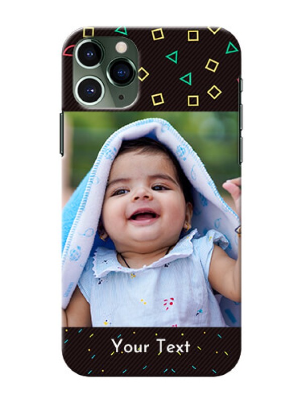 Custom Iphone 11 Pro custom mobile cases with confetti birthday design