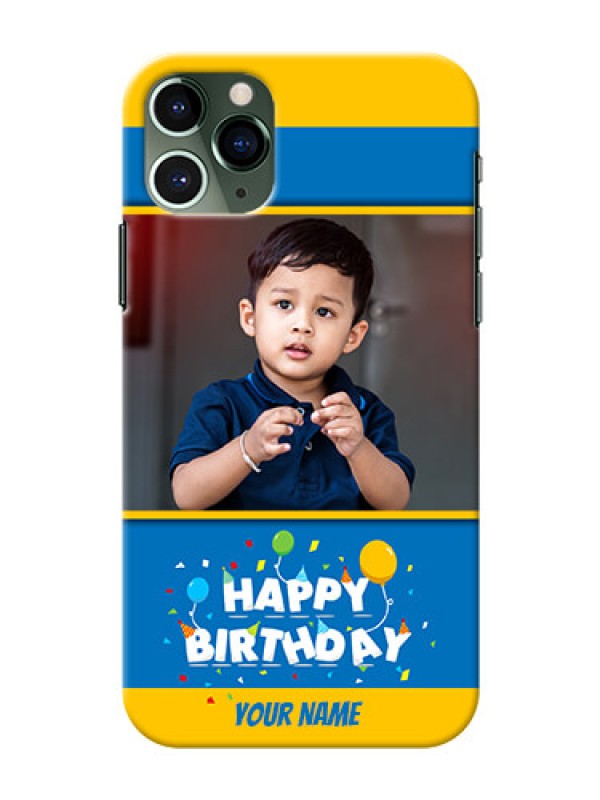 Custom Iphone 11 Pro Mobile Back Covers Online: Birthday Wishes Design
