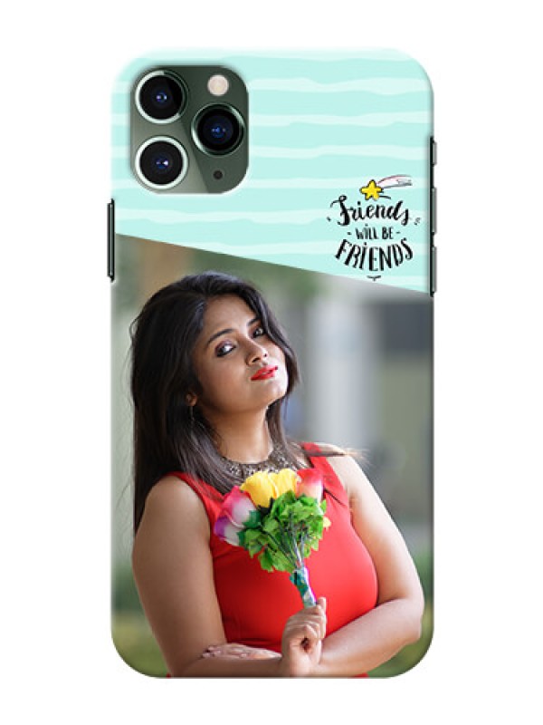 Custom Iphone 11 Pro Mobile Back Covers: Friends Picture Icon Design