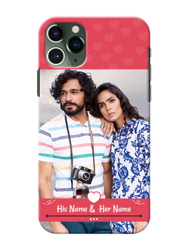 Custom Iphone 11 Pro Mobile Cases: Simple Love Design