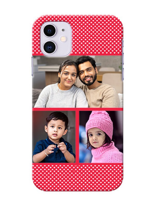 Custom Iphone 11 mobile back covers online: Bulk Pic Upload Design