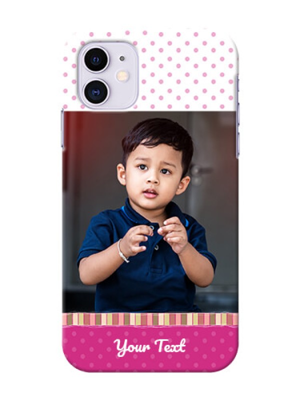 Custom Iphone 11 custom mobile cases: Cute Girls Cover Design