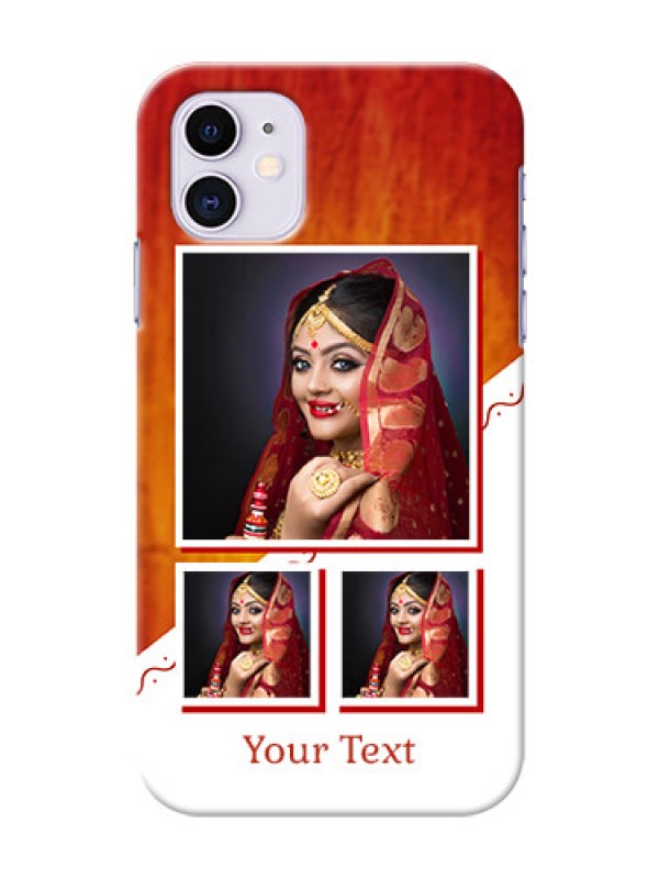 Custom Iphone 11 Personalised Phone Cases: Wedding Memories Design  