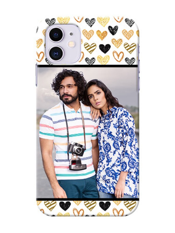 Custom Iphone 11 Personalized Mobile Cases: Love Symbol Design