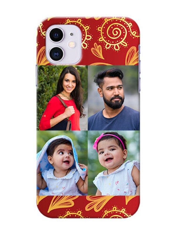 Custom Iphone 11 Mobile Phone Cases: 4 Image Traditional Design