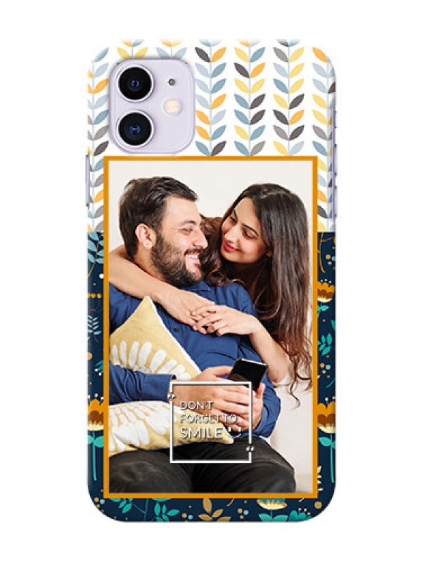 Custom Iphone 11 personalised phone covers: Pattern Design