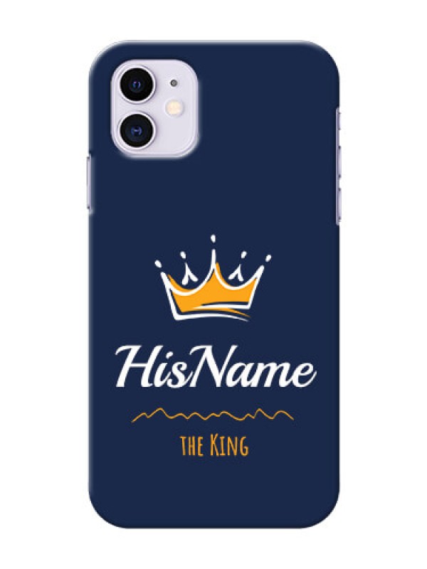Custom Iphone 11 King Phone Case with Name