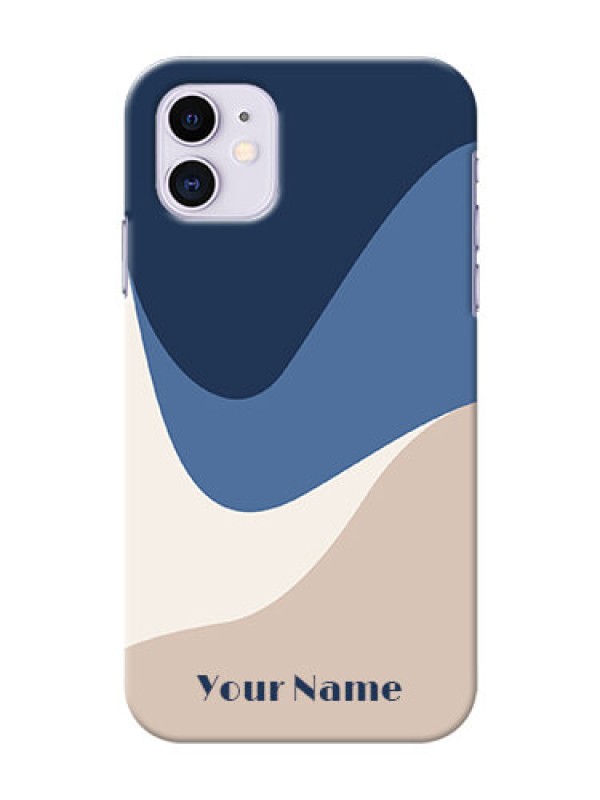 Custom iPhone 11 Back Covers: Abstract Drip Art Design