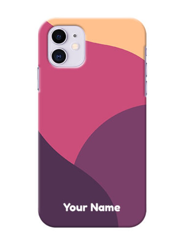 Custom iPhone 11 Custom Phone Covers: Mixed Multi-colour abstract art Design