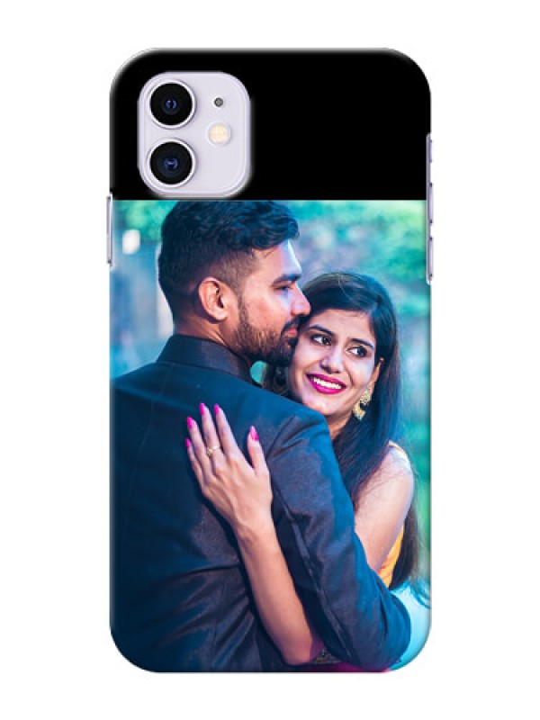 Custom iPhone 11 Custom Hard Phone Case - Upload Full Picture With Custom Color Design