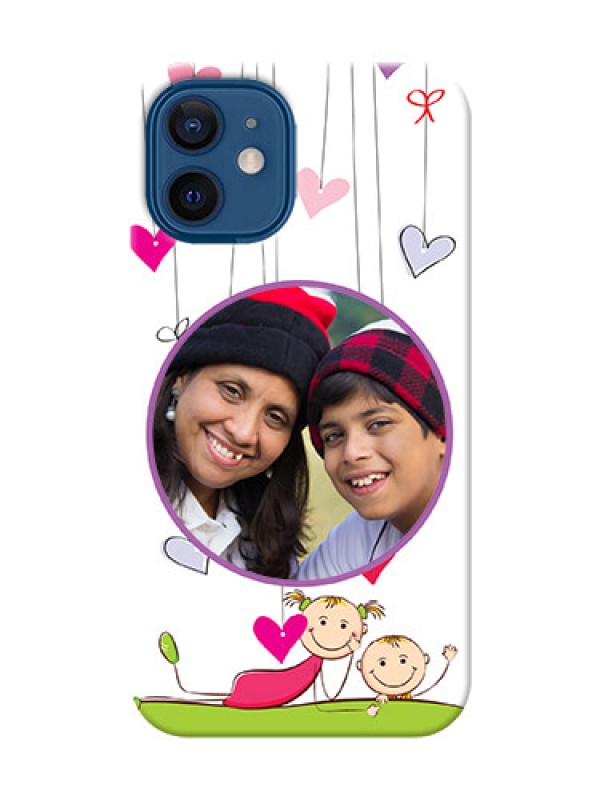 Custom iPhone 12 Mini Mobile Cases: Cute Kids Phone Case Design