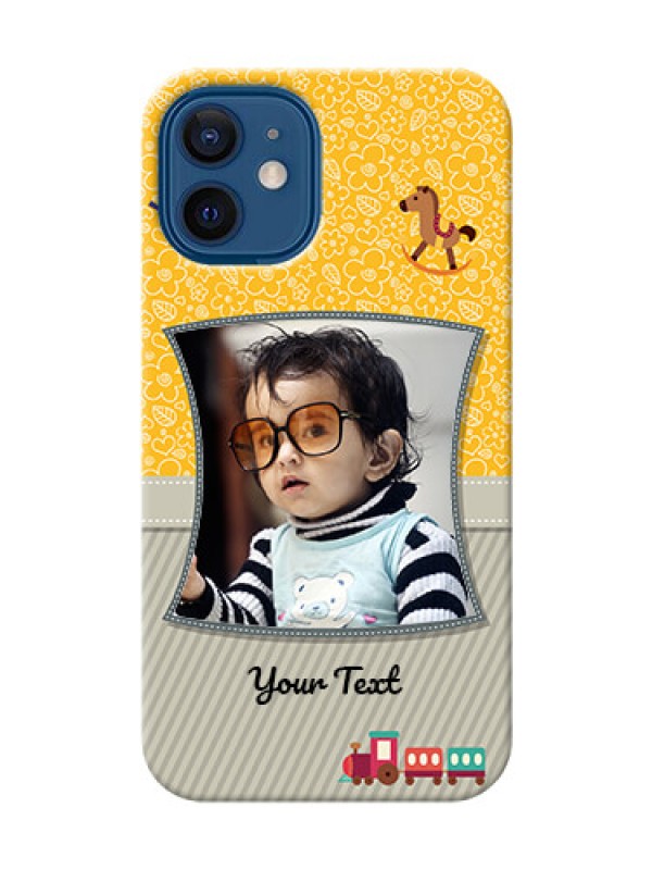 Custom iPhone 12 Mini Mobile Cases Online: Baby Picture Upload Design