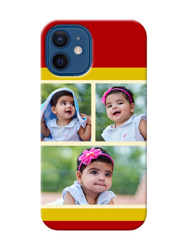 Custom iPhone 12 Mini mobile phone cases: Multiple Pic Upload Design