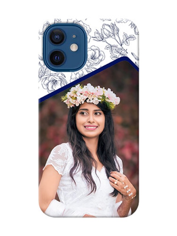 Custom iPhone 12 Mini Phone Cases: Premium Floral Design