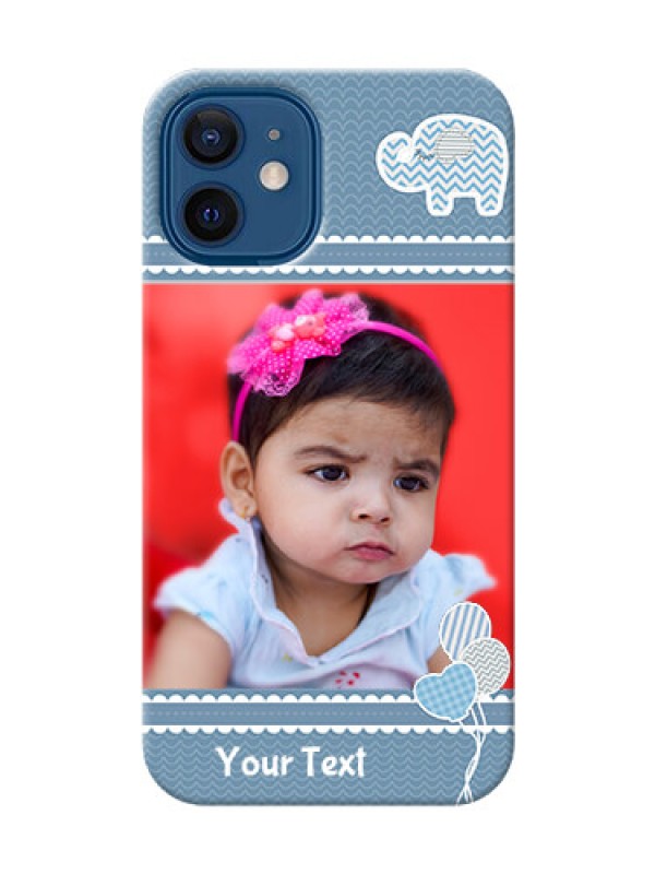 Custom iPhone 12 Mini Custom Phone Covers with Kids Pattern Design
