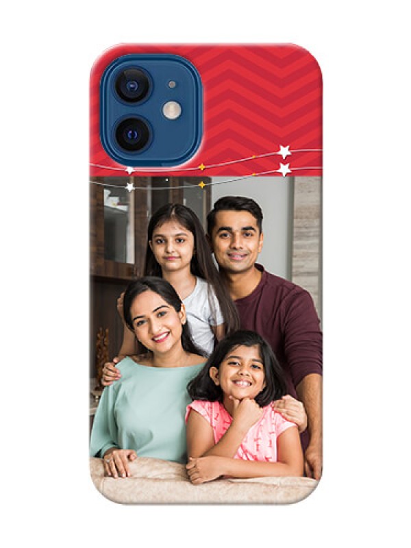 Custom iPhone 12 Mini customized phone cases: Happy Family Design